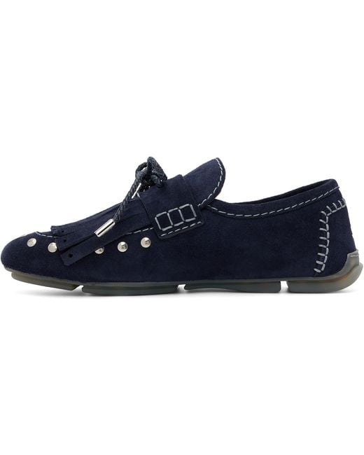 Wales Bonner Women's Blue Montego Tasseled Loafers