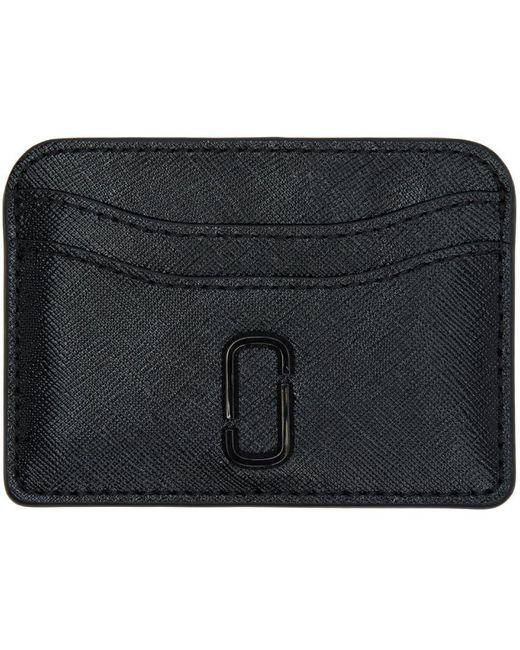 Marc Jacobs Leather 'the Snapshot' Card Holder in Black Lyst