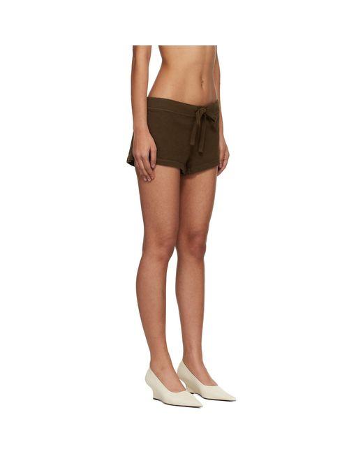 Entire studios Black Lightweight Micro Shorts