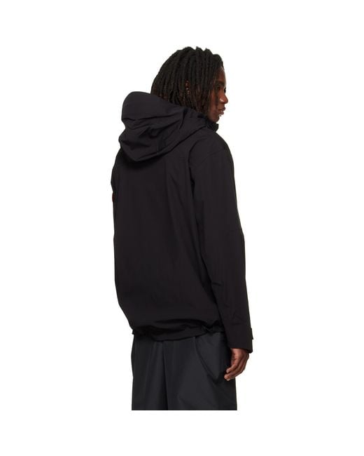 Canada Goose Black Rupert Rain Jacket for men
