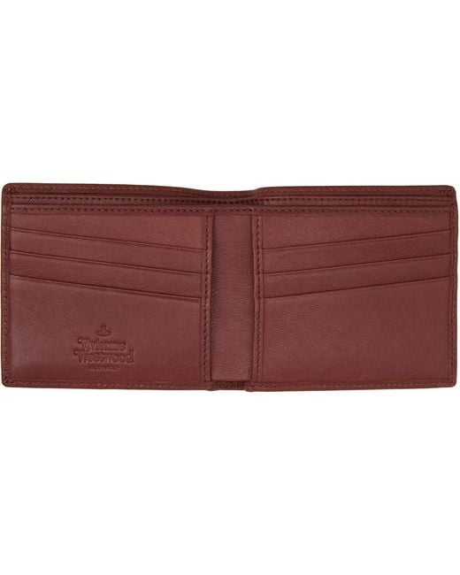 Vivienne Westwood Purple Bifold Wallet for men