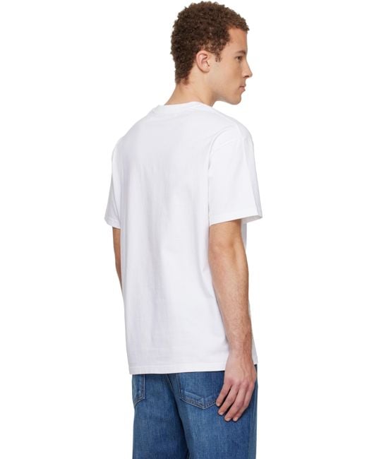 Givenchy White Regular Fit T-Shirt for men