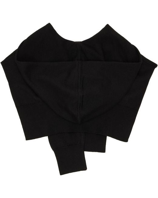 OPEN YY Black Hoodie Sleeve Layer Hood