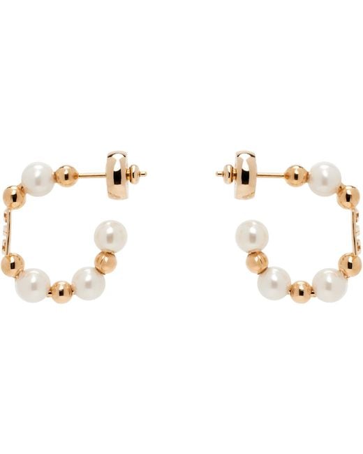Givenchy Black Rose & 4G Earrings