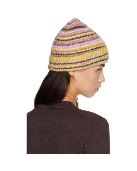 Isabel Marant Brown Morenne Mohair Beanie