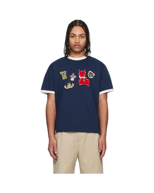 Charles Jeffrey Blue Badge T-Shirt for men