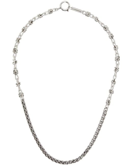 Isabel Marant Metallic So Serious Necklace for men