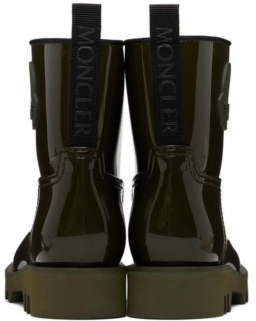 Moncler Green Ginette Boots