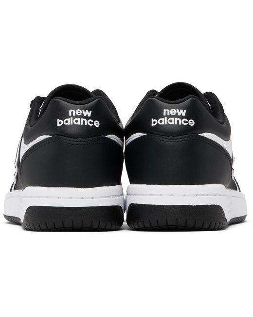 New Balance ホワイト＆ブラック 480 スニーカー Black