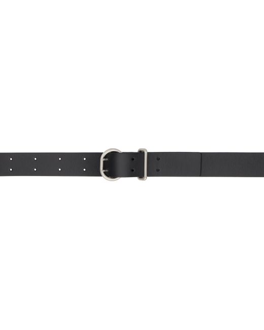 メンズ Jil Sander ブラック Cannolo ベルト Black