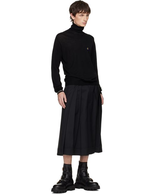 Vivienne Westwood Black Fisherman Turtleneck for men