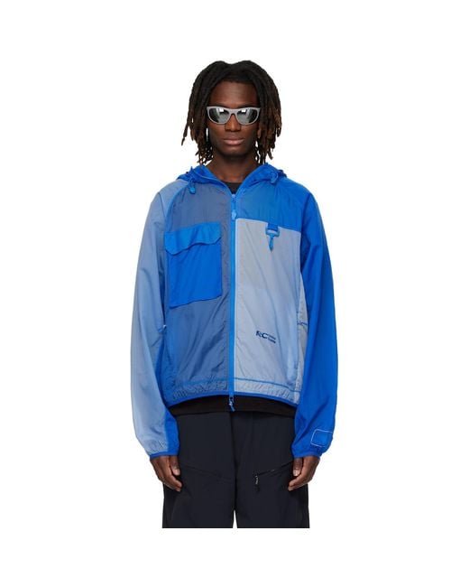 RCOS Blue Griffith Running Jacket for men