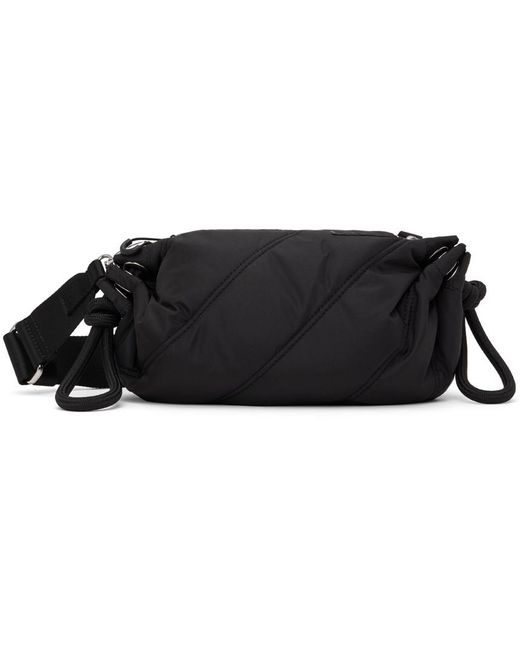 Ganni Black Quilted Shoulder Bag