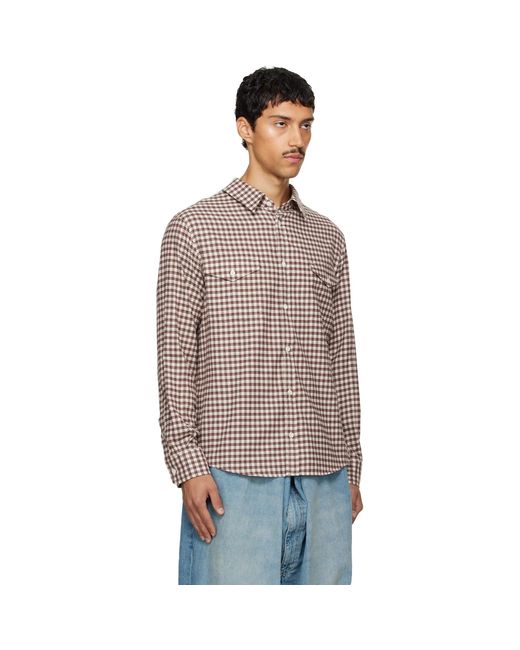 MM6 by Maison Margiela Checkered Flannel Shirt for men