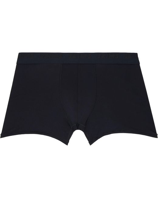 Skims Black Three-Pack Stretch 3 Boxer Briefs for men