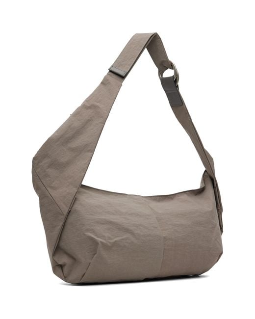 Master Piece Gray Sash Sling Bag for men