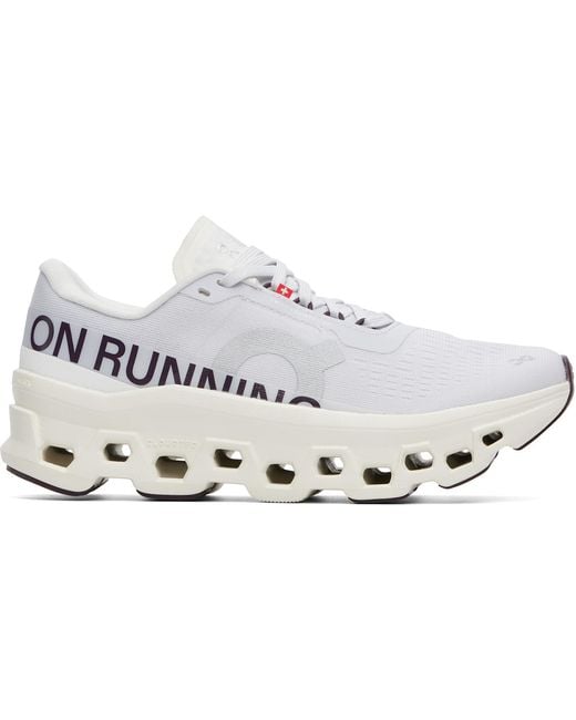 On Shoes White Cloudmster 1 Sneakers