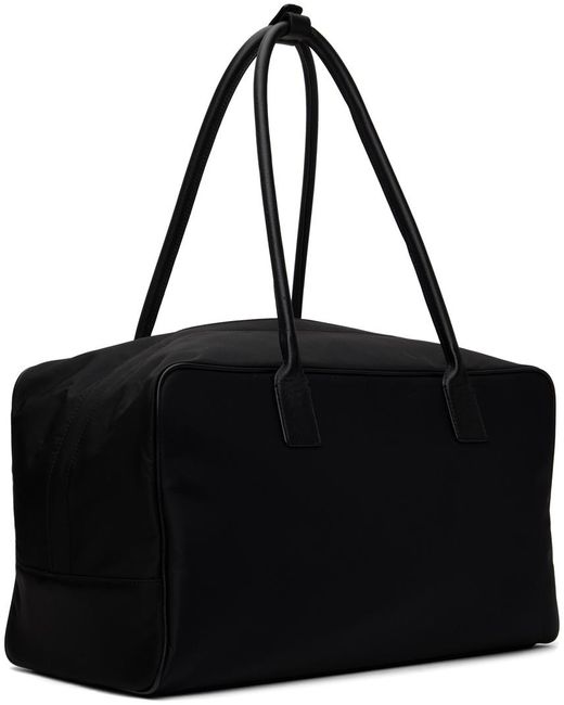 Juun.J Black Logo Duffle Bag