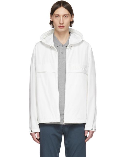 moncler white windbreaker