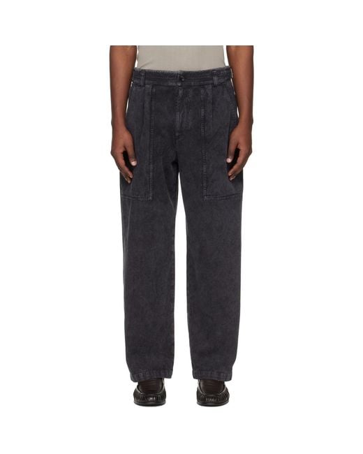 Isabel Marant Black Ilyan Jeans for men