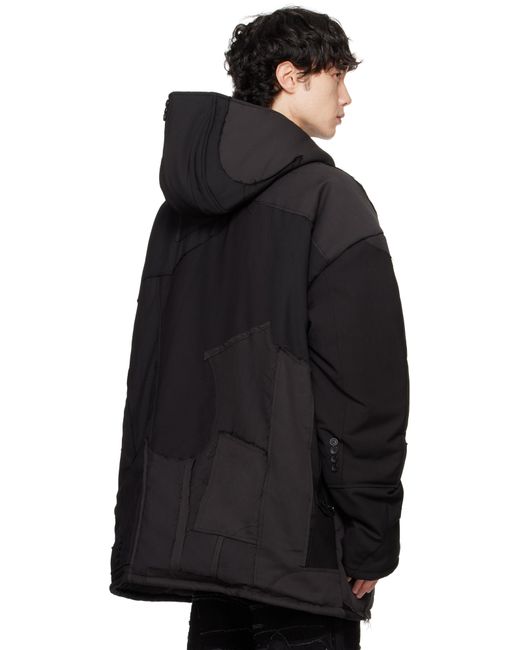 Who Decides War Black Fragmented Jacket for men