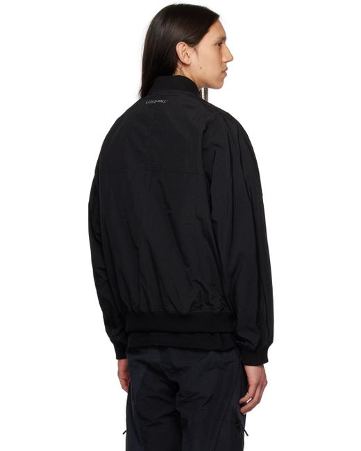 A_COLD_WALL* Black * Printed Bomber Jacket for men