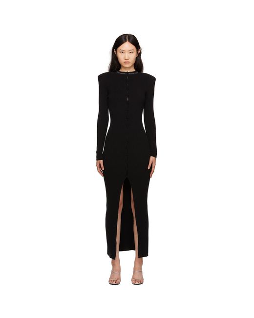 Gcds Black Bling Maxi Dress