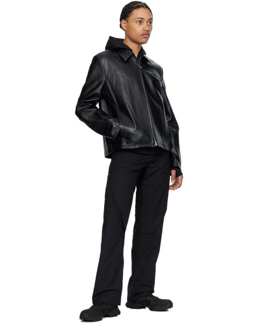 Post Archive Faction PAF 6.0 Right Leather Jacket in Black for Men