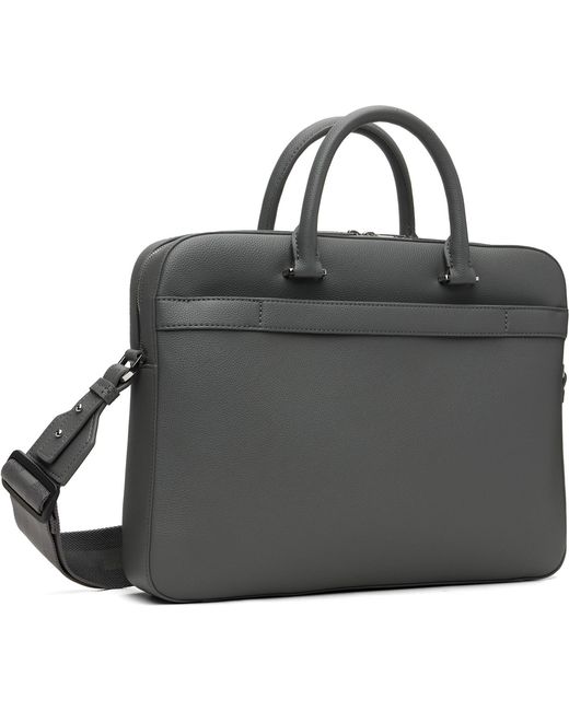 Boss Black Logo-Emed Document Briefcase for men