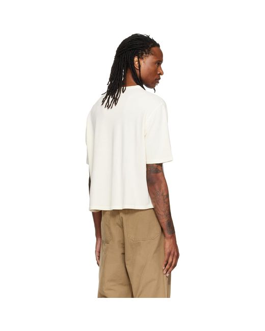 Jeanerica White Off- Faldo T-Shirt for men