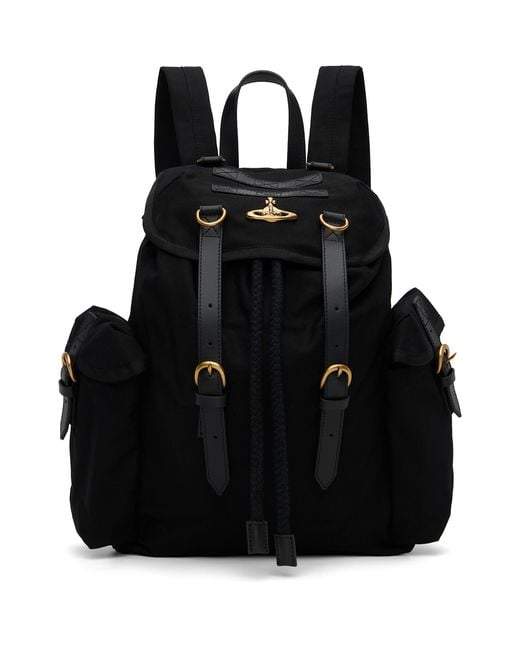 Vivienne Westwood Black Highland Backpack