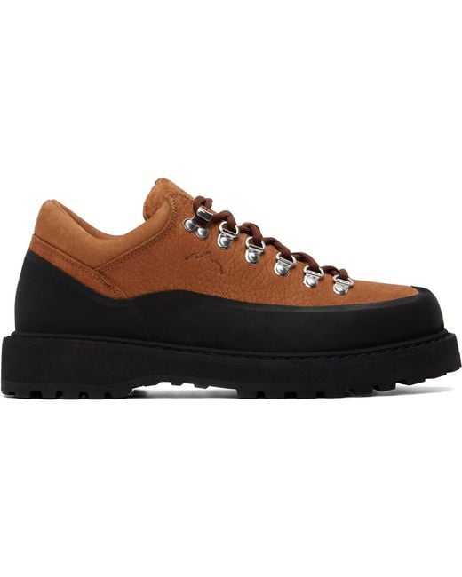 Diemme Brown Tan Cornaro Gomma Derbys for men