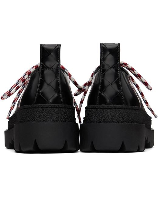 Bottega Veneta Black Highway Lace-up Derbys for men