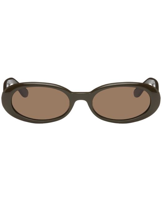 DMY BY DMY Black Khaki Valentina Sunglasses