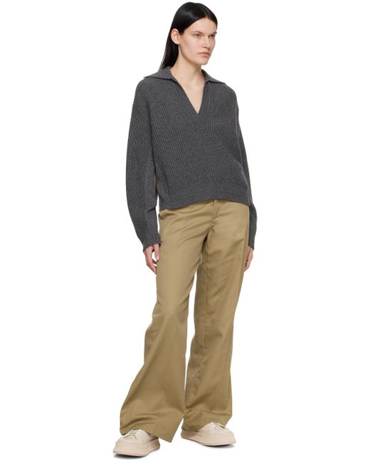Re/done Natural Super Wide-leg Trousers