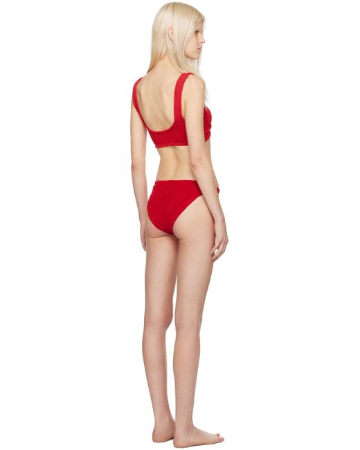 Hunza G Red Juno Bikini
