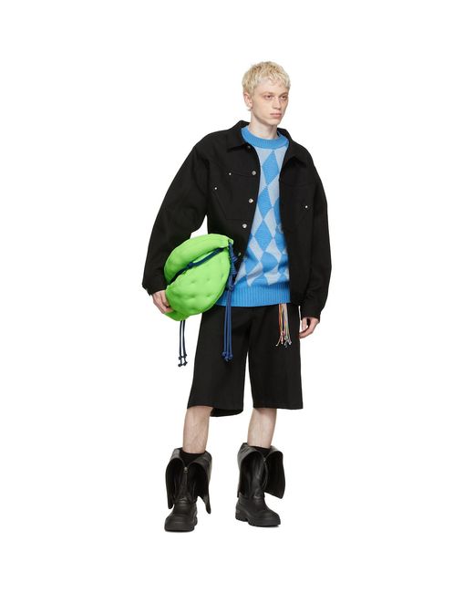 Columbia Blue Ssense Exclusive Shradha Kochhar Edition Sweater for men