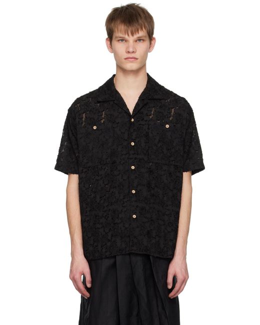 ANDERSSON BELL Black Bali Shirt for men