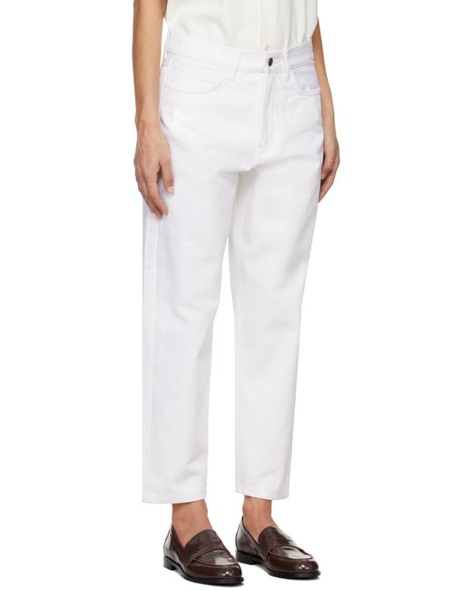Studio Nicholson White Avanti Jeans
