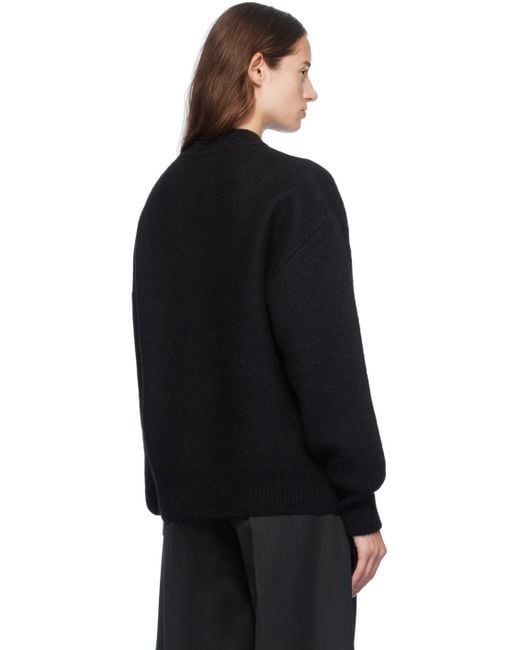 Simone Rocha Black Embellished Sweater