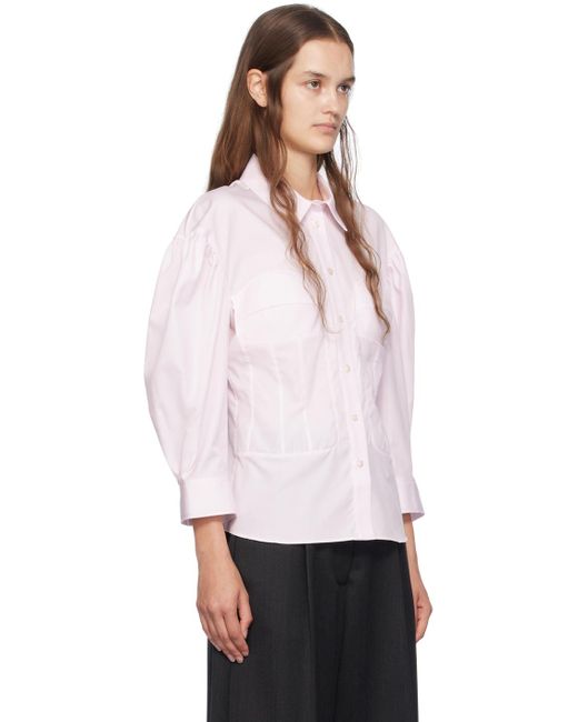Simone Rocha Boxy T-Shirt With Corset Panel main image 1