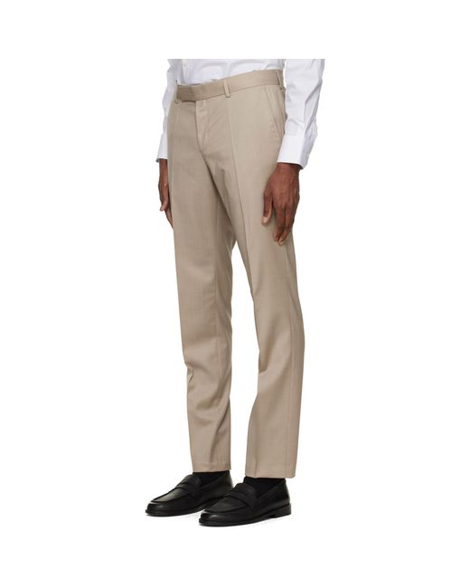 Boss Natural Single-Breasted Suit for men