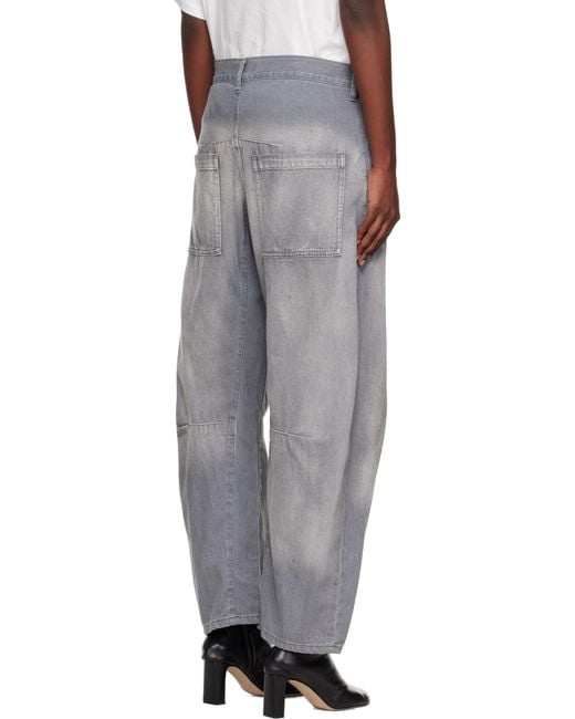 Y's Yohji Yamamoto Black U-Wide Jeans