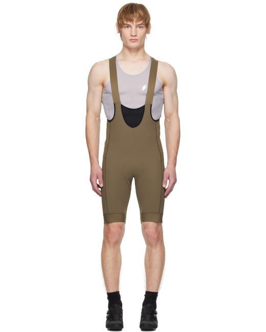 Pas Normal Studios Black Mechanism Deep Winter Bib Shorts for men