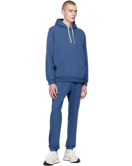 メンズ Reigning Champ ブルー ドローストリング スウェットパンツ Blue