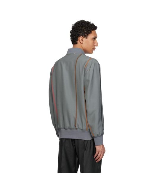 Paul Smith Black Regular Fit Bomber Jacket for men