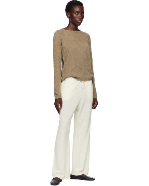 The Row Multicolor Khaki Kathy Sweater