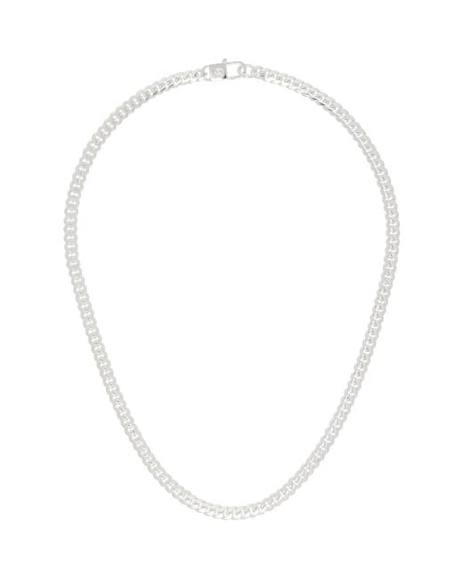 Hatton Labs Metallic Miami Chain Necklace for men