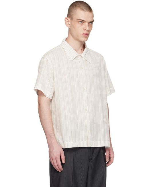 Chemise décontractée mfpen pour homme en coloris White