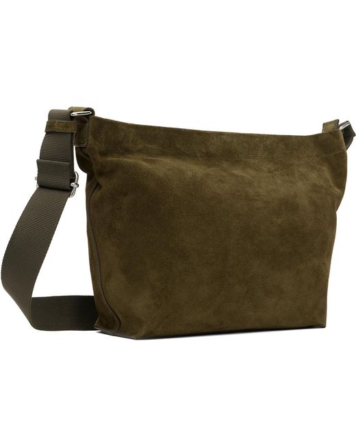 A.P.C. Green Khaki Maiko Satchel for men